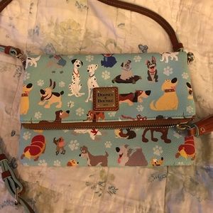 1st edition Disney Dogs Dooney & Bourke foldover